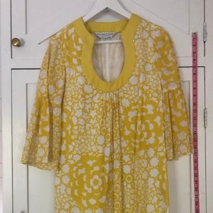 Trina Turk caftan yellow dress